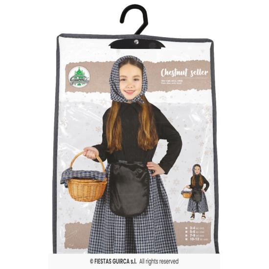 Disfraz Castañera en talla Infantil Disfraz Castañera en talla Infantil