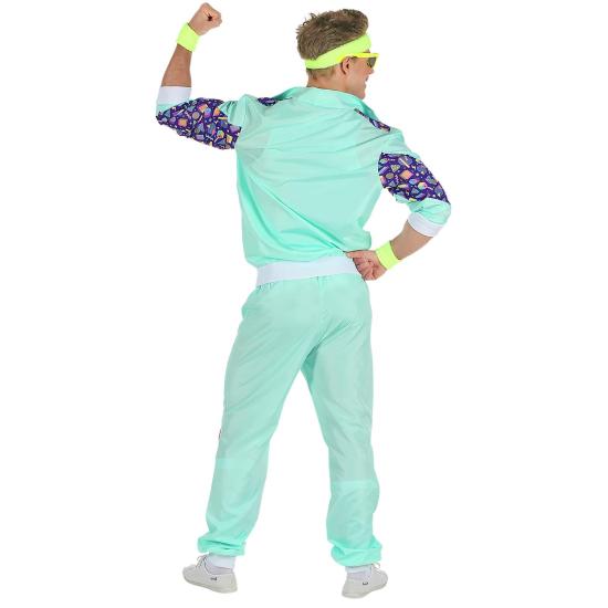 Disfraz Chandal Años 80 Blue para Hombre Disfraz Chandal Años 80 Blue para Hombre