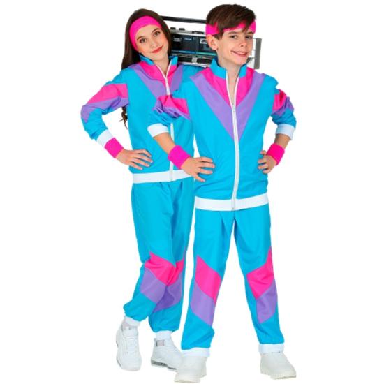 Disfraz Chandal años 80 talla infantil Disfraz Chandal años 80 talla infantil
