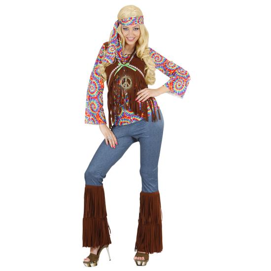 Disfraz Chica Hippie Boom adulta Disfraz Chica Hippie Boom adulta