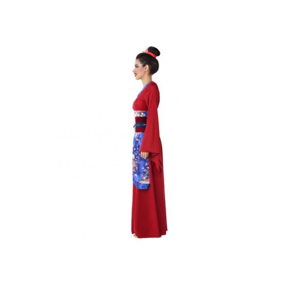 Disfraz China Kimono Rojo para Mujer Disfraz China Kimono Rojo para Mujer