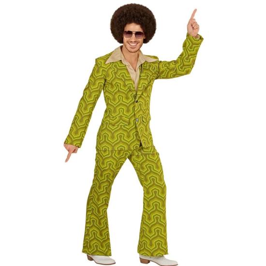 Disfraz Chulo Disco de los 70 Verde  adulto Disfraz Chulo Disco de los 70 Verde  adulto