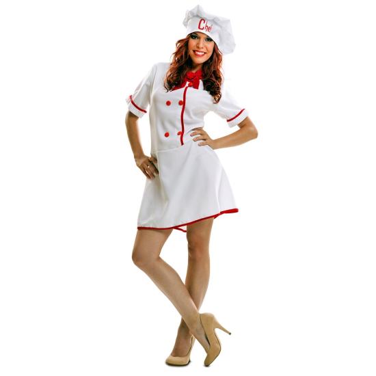 Disfraz Cocinera Feliz  mujer Disfraz Cocinera Feliz  mujer