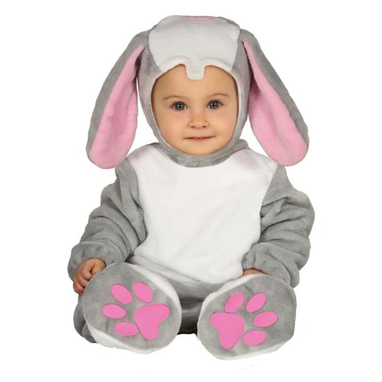 Disfraz Conejo Gris bebé Disfraz Conejo Gris bebé