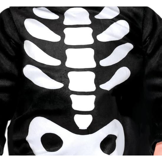 Disfraz Conejo Negro Esqueleto Bebé Disfraz Conejo Negro Esqueleto Bebé