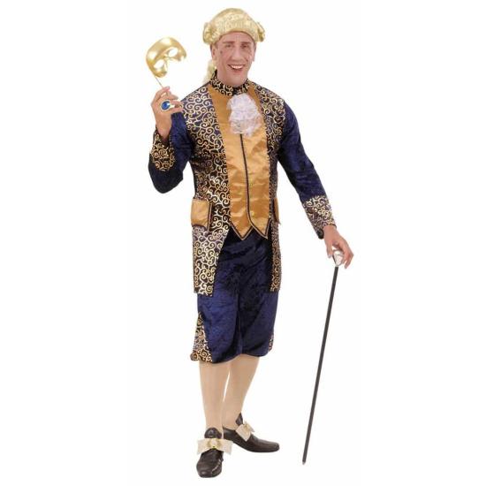 Disfraz Cortesano Corte Azul para Hombre Disfraz Cortesano Corte Azul para Hombre