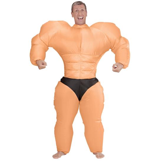 Disfraz Culturista Hinchable talla Única. Disfraz Culturista Hinchable talla Única.