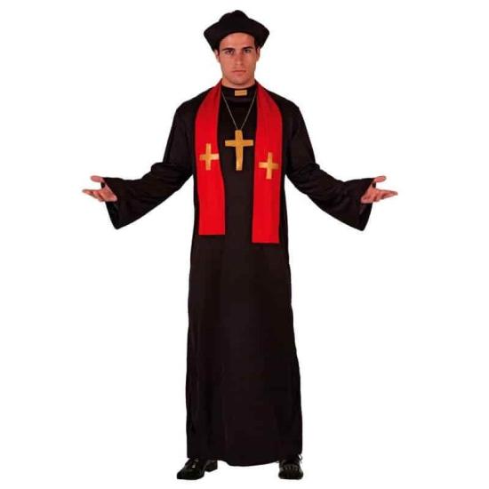 Disfraz Cura de Pueblo adulto Disfraz Cura de Pueblo adulto