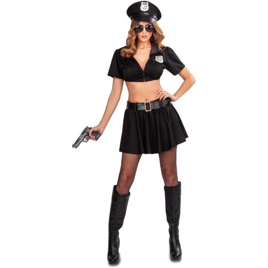 Disfraz de Agente de Policia sexy para chica Disfraz de Agente de Policia sexy para chica