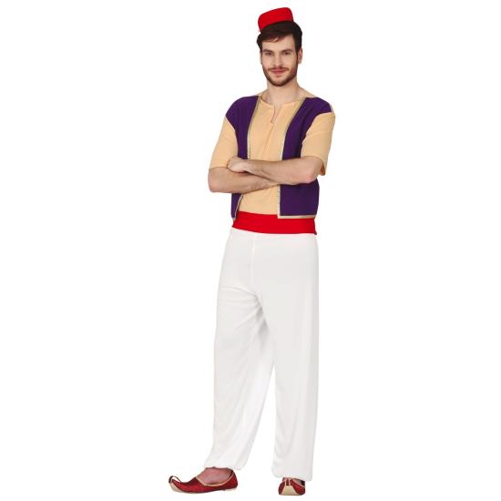 Disfraz de Aladdin Barato para adultos Disfraz de Aladdin Barato para adultos