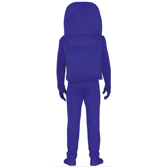 Disfraz de Among Us Azul para adultos Disfraz de Among Us Azul para adultos