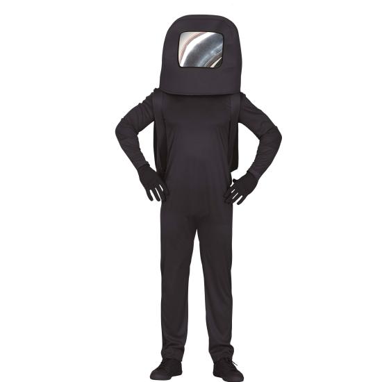 Disfraz de Among Us Negro para adultos Disfraz de Among Us Negro para adultos