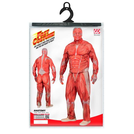 Disfraz de Anatomía FAST COSTUME para Adultos Disfraz de Anatomía FAST COSTUME para Adultos