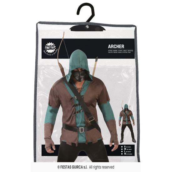 Disfraz de Arquero Bosque para adultos Disfraz de Arquero Bosque para adultos