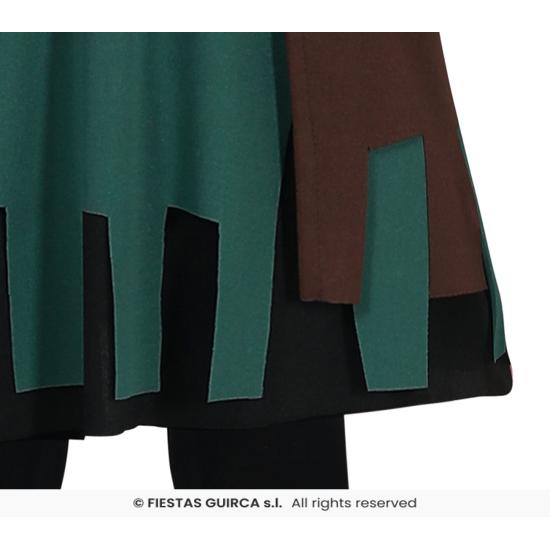 Disfraz de Arquero Verde Niña Disfraz de Arquero Verde Niña