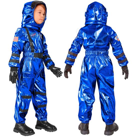 Disfraz de Astronauta Misión Espacial Azul talla infantil unisex Disfraz de Astronauta Misión Espacial Azul talla infantil unisex