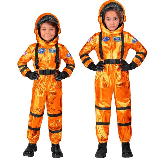 Disfraz de Astronauta Misión Espacial Naranja talla infantil unisex Disfraz de Astronauta Misión Espacial Naranja talla infantil unisex