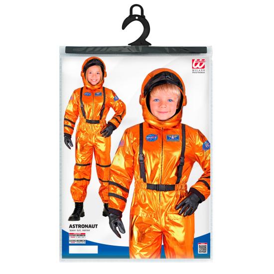 Disfraz de Astronauta Misión Espacial Naranja talla infantil unisex Disfraz de Astronauta Misión Espacial Naranja talla infantil unisex