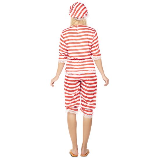 Disfraz  de Bañista Chica años 20 Adulta Disfraz  de Bañista Chica años 20 Adulta