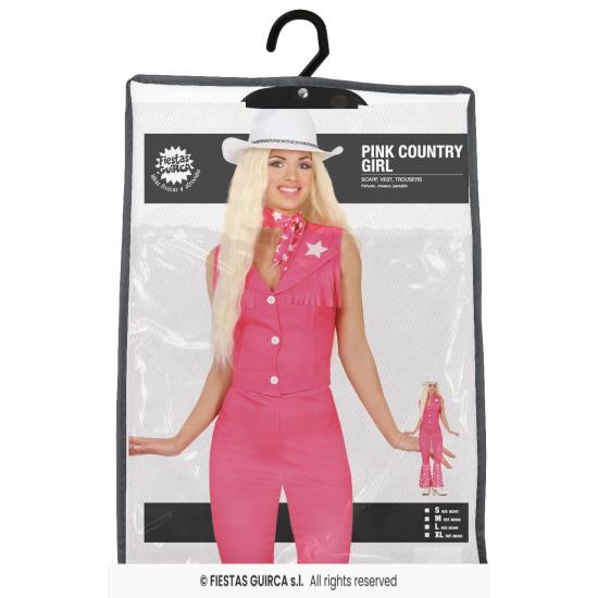Disfraz de Barbie Vaquera Rosa para Mujer Disfraz de Barbie Vaquera Rosa para Mujer