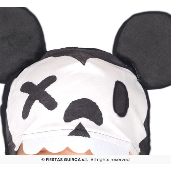 Disfraz de Bebé Mousy Mickey Esqueleto con Gorro y Mono Disfraz de Bebé Mousy Mickey Esqueleto con Gorro y Mono