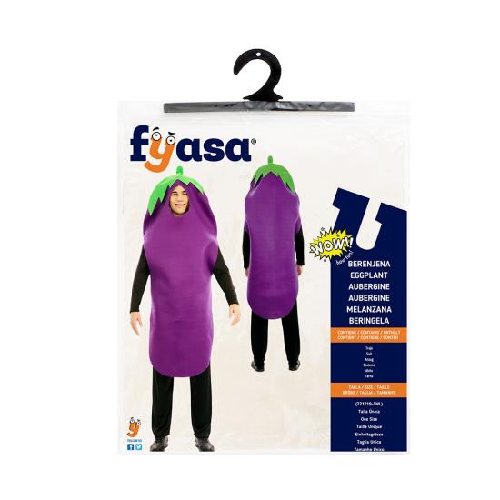 Disfraz de Berenjena para Adulto Talla ML Disfraz de Berenjena para Adulto Talla ML