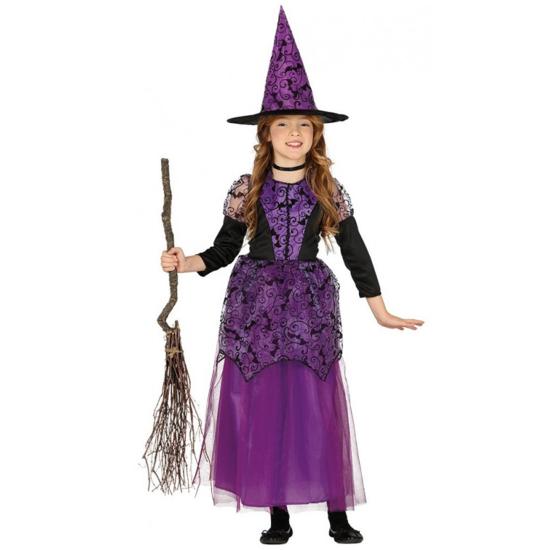 Disfraz de Bruja Morada para Niña Disfraz de Bruja Morada para Niña
