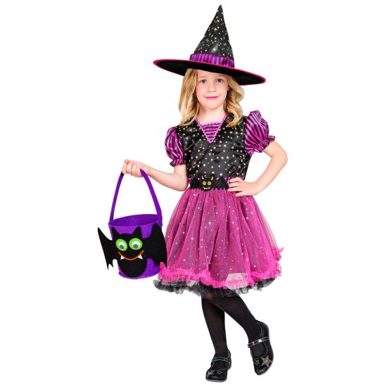 Disfraz de Bruja Rosa talla infantil Disfraz de Bruja Rosa talla infantil