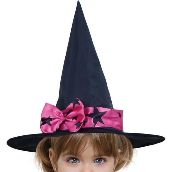 Disfraz de Brujita Estrellas Rosa para Bebé Niña Disfraz de Brujita Estrellas Rosa para Bebé Niña