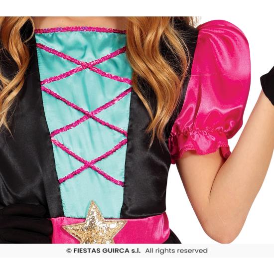 Disfraz de Brujita Rosa Estrellas Disfraz de Brujita Rosa Estrellas