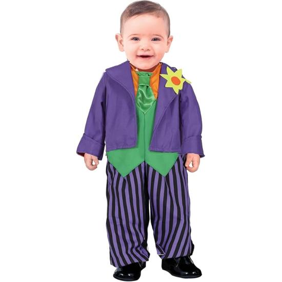 Disfraz de Bufón Loco con Encanto para Bebé Niño – Traje de Carnaval y Halloween Disfraz de Bufón Loco con Encanto para Bebé Niño – Traje de Carnaval y Halloween