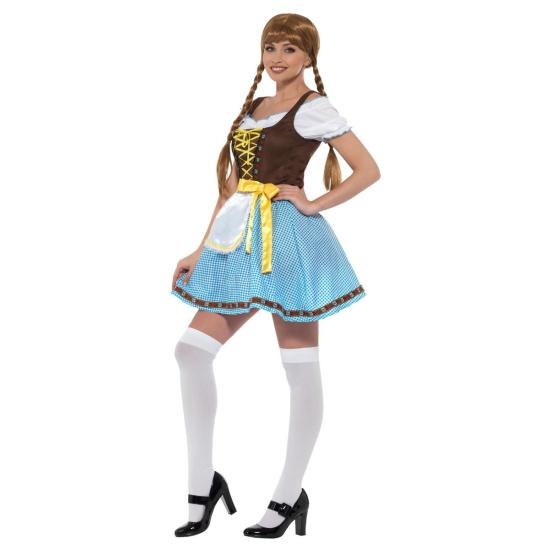 Disfraz de Bávara Azul  de Mujer Disfraz de Bávara Azul  de Mujer