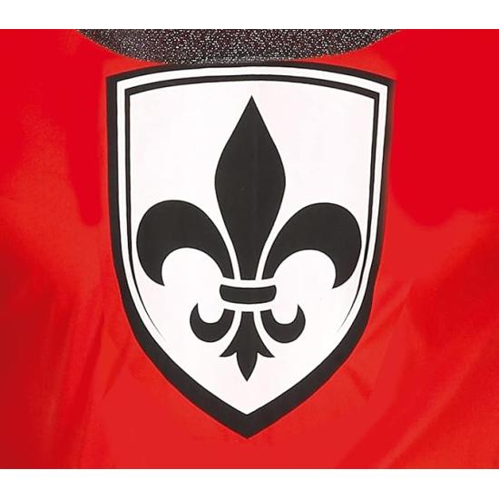 Disfraz de Caballero Medieval Atuendo Rojo para Hombre Adulto ** Disfraz de Caballero Medieval Atuendo Rojo para Hombre Adulto **