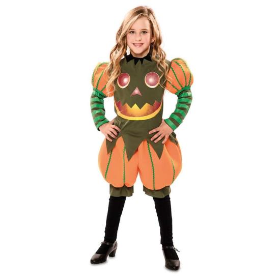 Disfraz de Calabaza Halloween niña Disfraz de Calabaza Halloween niña