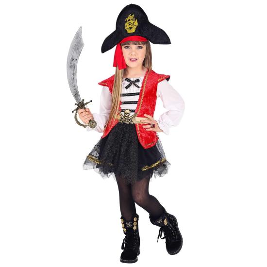 Disfraz de Capitana Pirata niña Disfraz de Capitana Pirata niña