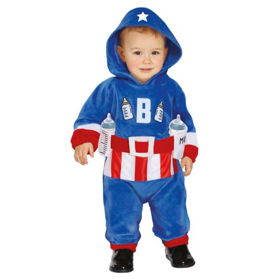 Disfraz de Capitán Biberón para Bebés ** Disfraz de Capitán Biberón para Bebés **