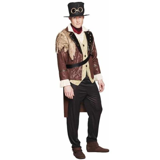 Disfraz de Capitán Steampunk adulto Disfraz de Capitán Steampunk adulto