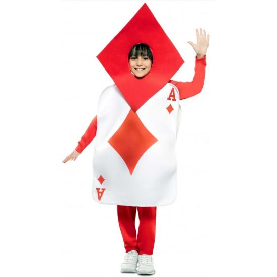 Disfraz Carta As de Diamantes Infantil Disfraz Carta As de Diamantes Infantil