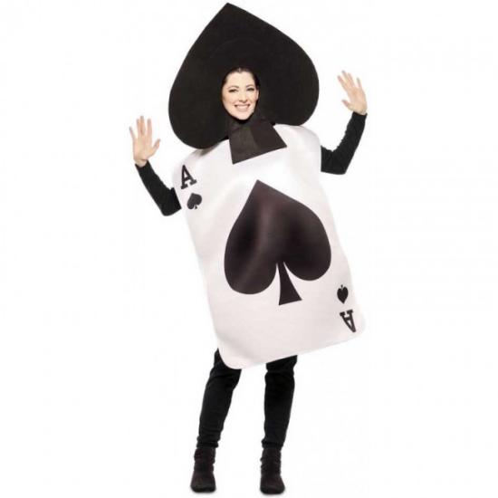 Disfraz de Carta As de Picas Alicia para adulto Disfraz de Carta As de Picas Alicia para adulto