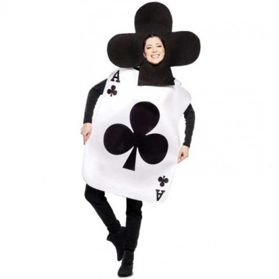 Disfraz de Carta As de Trébol Alicia para adultos Disfraz de Carta As de Trébol Alicia para adultos