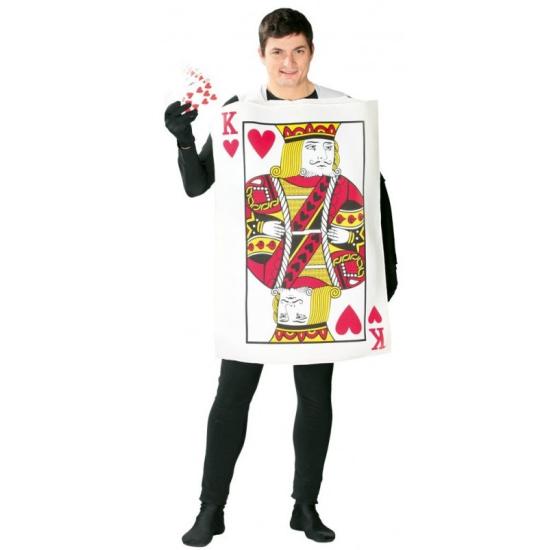 Disfraz de Carta Rey de Corazones Alicia para adulto Disfraz de Carta Rey de Corazones Alicia para adulto