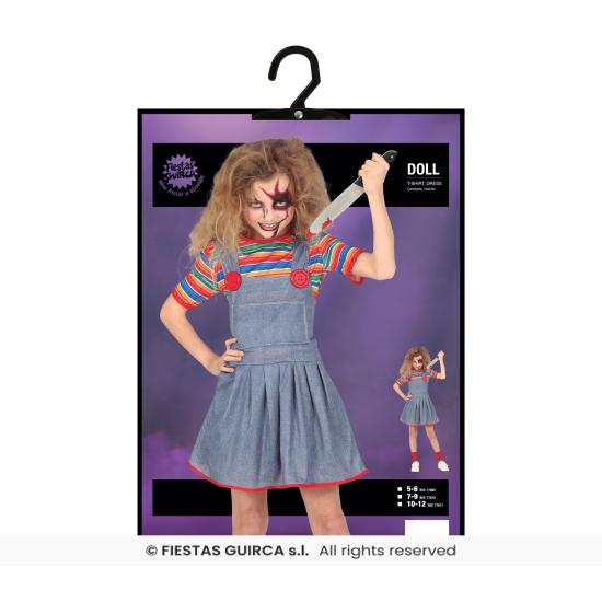 Disfraz de Chucky Diabólica para niña Disfraz de Chucky Diabólica para niña