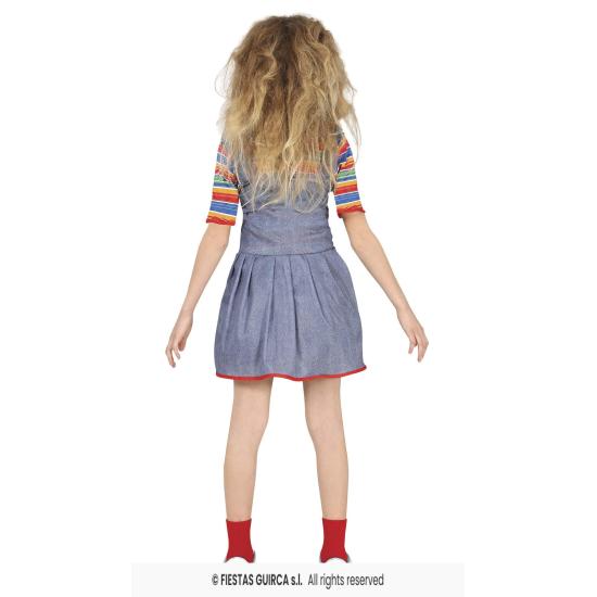 Disfraz de Chucky Diabólica para niña Disfraz de Chucky Diabólica para niña