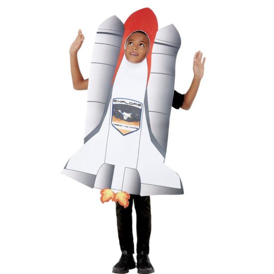 Disfraz de Cohete Blanco para niños Disfraz de Cohete Blanco para niños