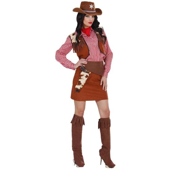 Disfraz de Cowgirl Salvaje Oeste mujer Disfraz de Cowgirl Salvaje Oeste mujer
