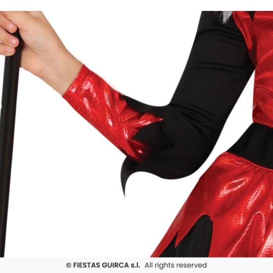 Disfraz de Diabla del infierno para Niña Disfraz de Diabla del infierno para Niña