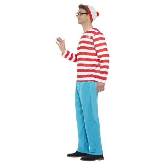 Disfraz de ¿Dónde está Wally? Lujo para adulto Disfraz de ¿Dónde está Wally? Lujo para adulto