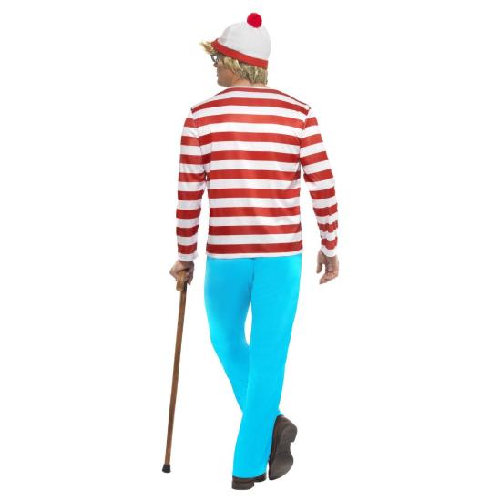 Disfraz de ¿Dónde está Wally? Lujo para adulto Disfraz de ¿Dónde está Wally? Lujo para adulto