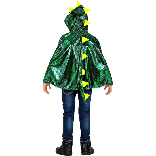 Disfraz de dragón que escupe fuego para niños, capa con capucha Disfraz de dragón que escupe fuego para niños, capa con capucha