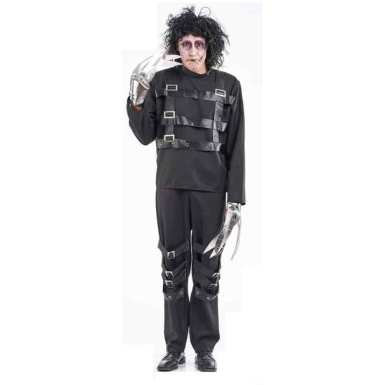 Disfraz de Eduardo Manostijeras Económico adultos Disfraz de Eduardo Manostijeras Económico adultos